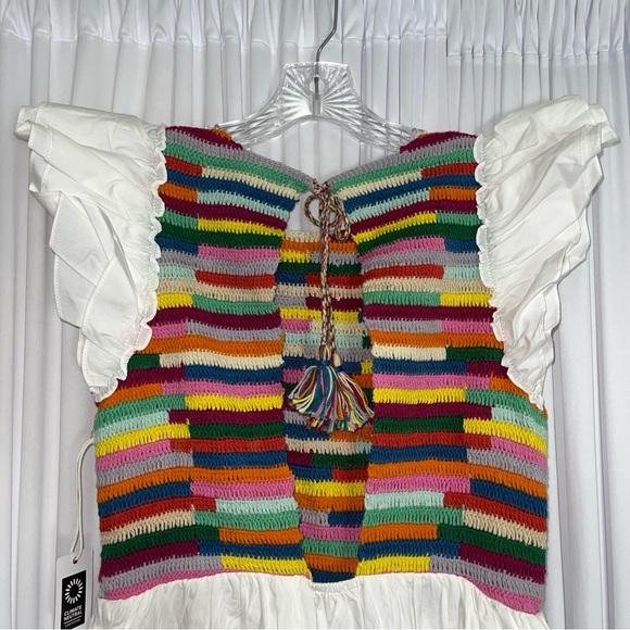 Saylor Leonara Rainbow Mini Dress in Medium - Picture 12 of 13